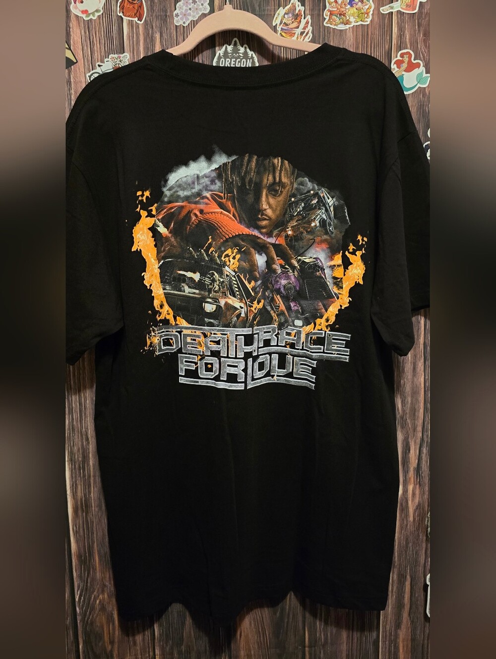 Juice WRLD Black 'Deathrace for Love' Graphic Tee